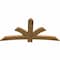 Ekena Millwork Davenport Rough Sawn Timber Gable Bracket, Western Red Cedar, 72"W x 36"H x 2"D x 6"F, 12/12 Pitch GBW072X36X0206DAV00RWR - alternate 3